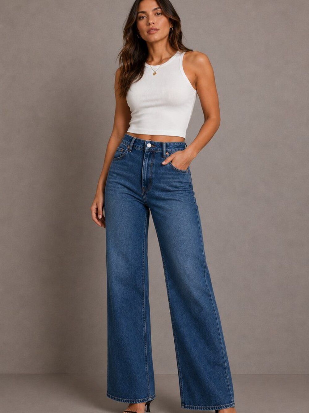 Scotch & Soda The Wave La vague Wide Leg Jeans Size 27